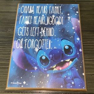 Disney Pixar wall decor art - Stitch